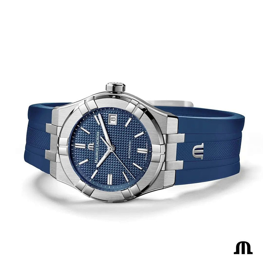Часы Maurice Lacroix Aikon Automatic AI6007-SS00B-430-4 — механические, сталь металл