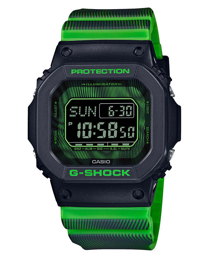 Часы Casio G-Shock DW-D5600TD-3 — мужские, черный