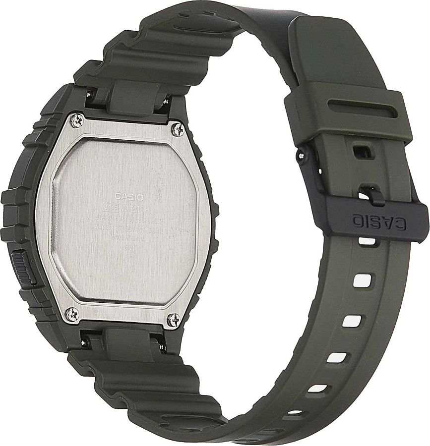 Часы Casio Collection W-216H-3BVDF (W-216H-3B) — кварцевые, пластик