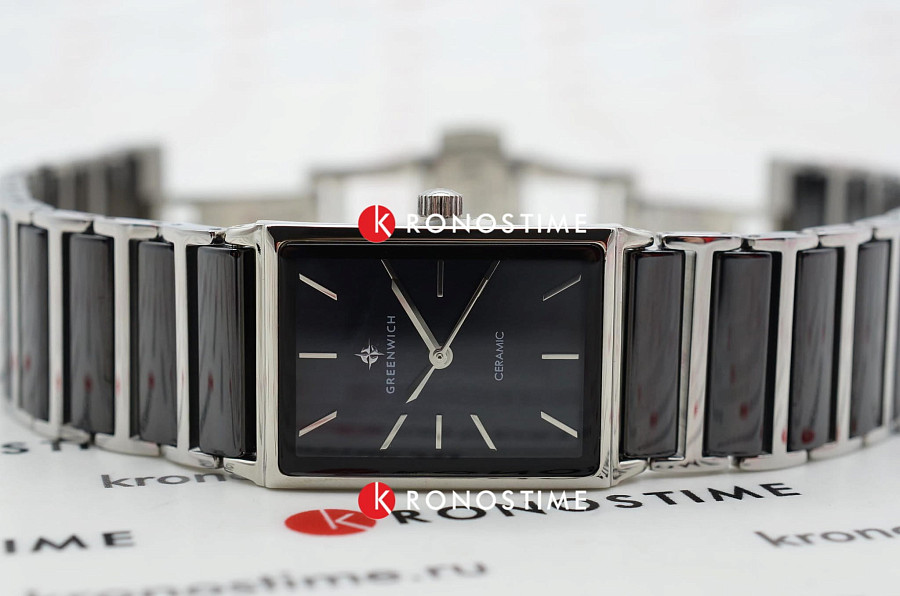 Часы Greenwich GW 521.10.31 — кварцевые, металл сталь
