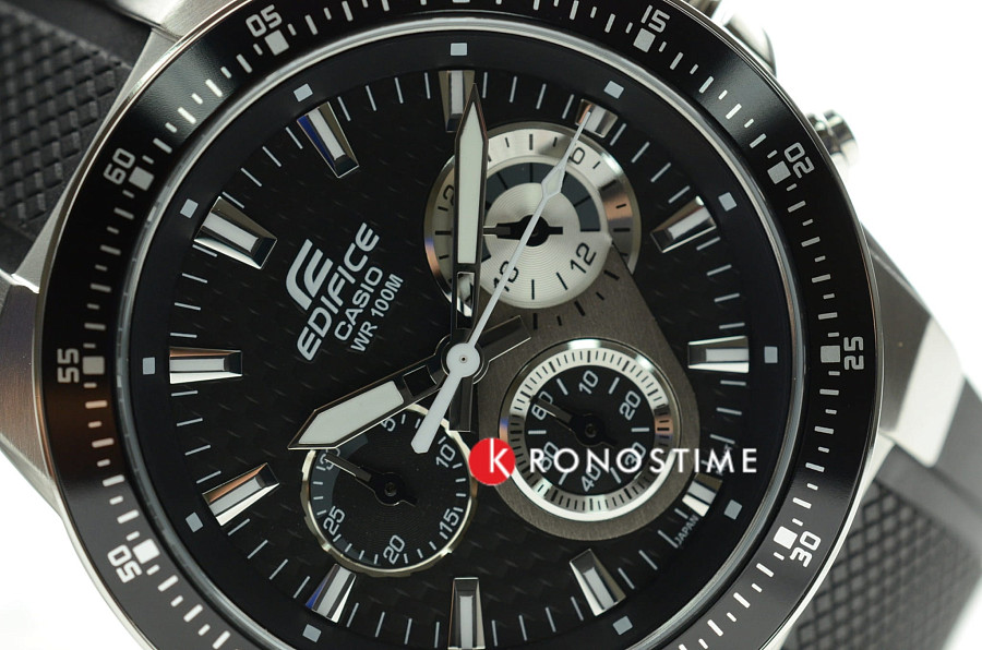 Часы Casio Edifice EF-552-1A — мужские, черный