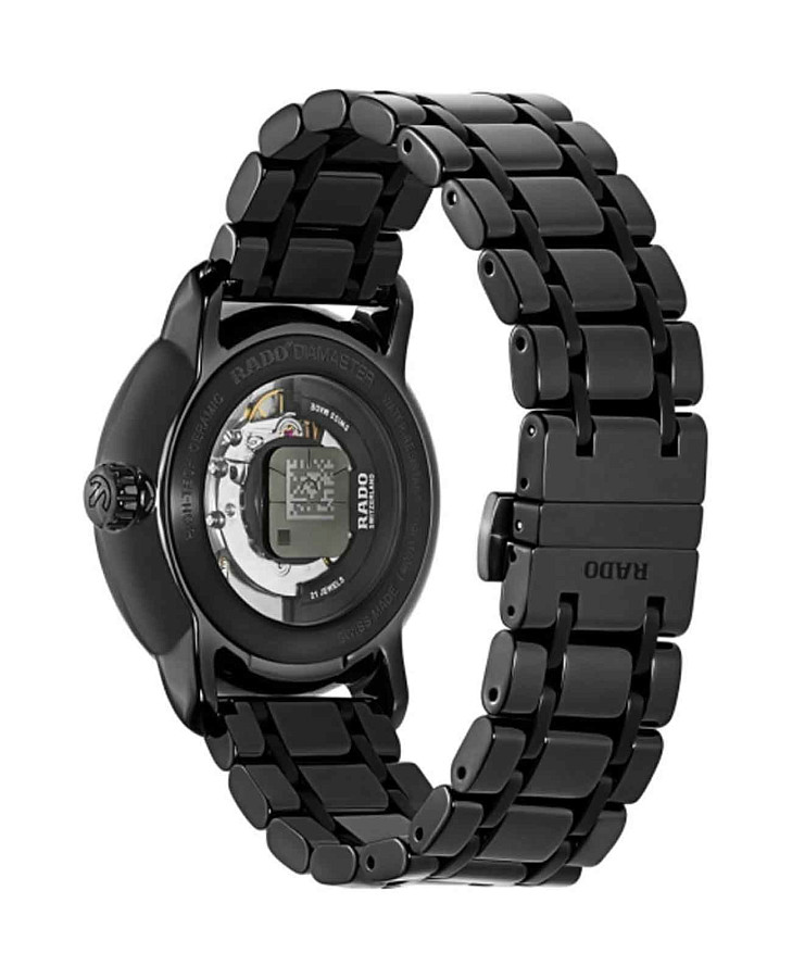 Часы Rado Diamaster R14073182 — черный, металл сталь