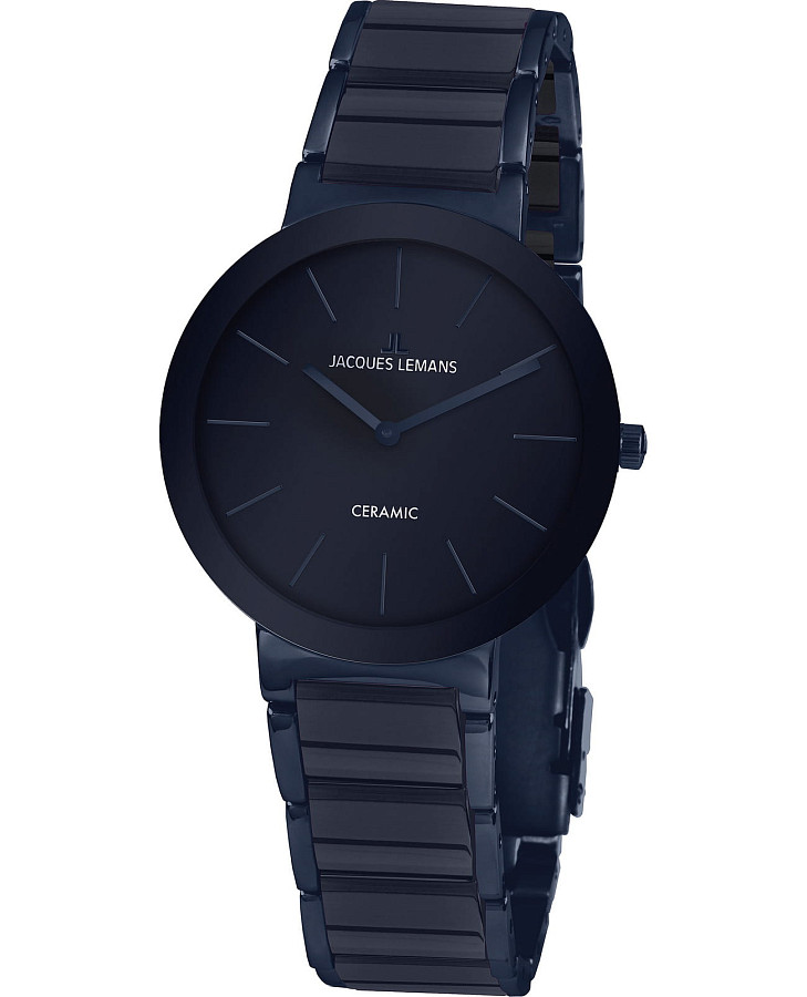 Часы Jacques Lemans High Tech Ceramic 42-7W — женские, синий