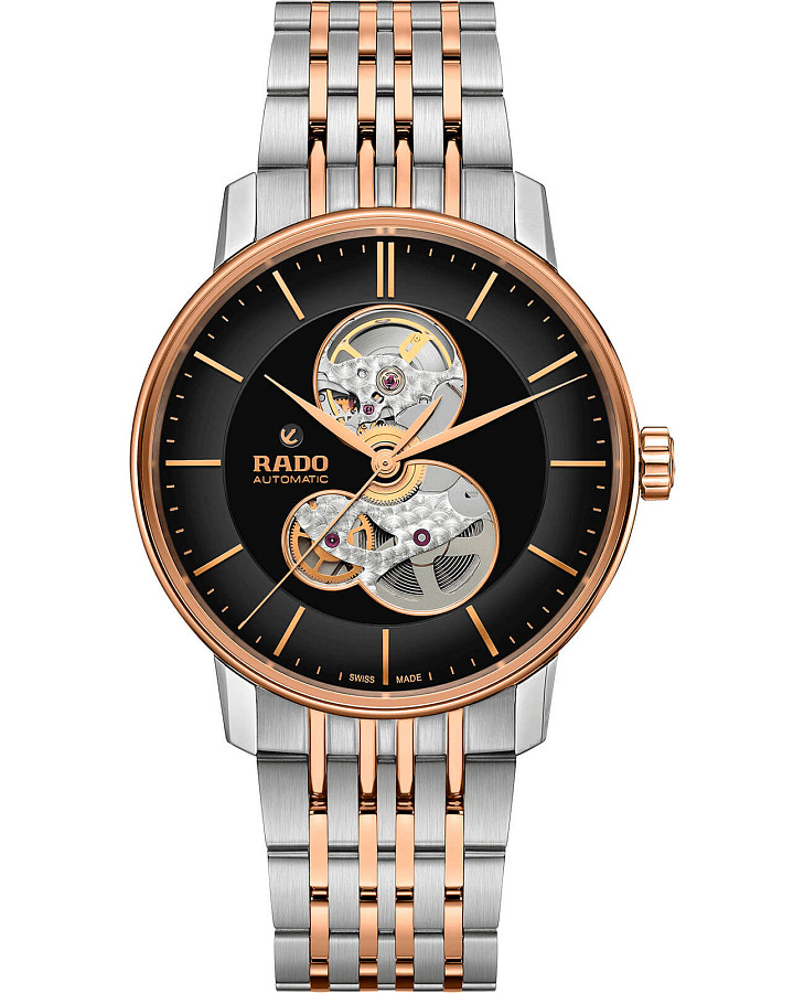 Часы Rado Coupole Classic Open Heart Automatic R22894163 — мужские, черный