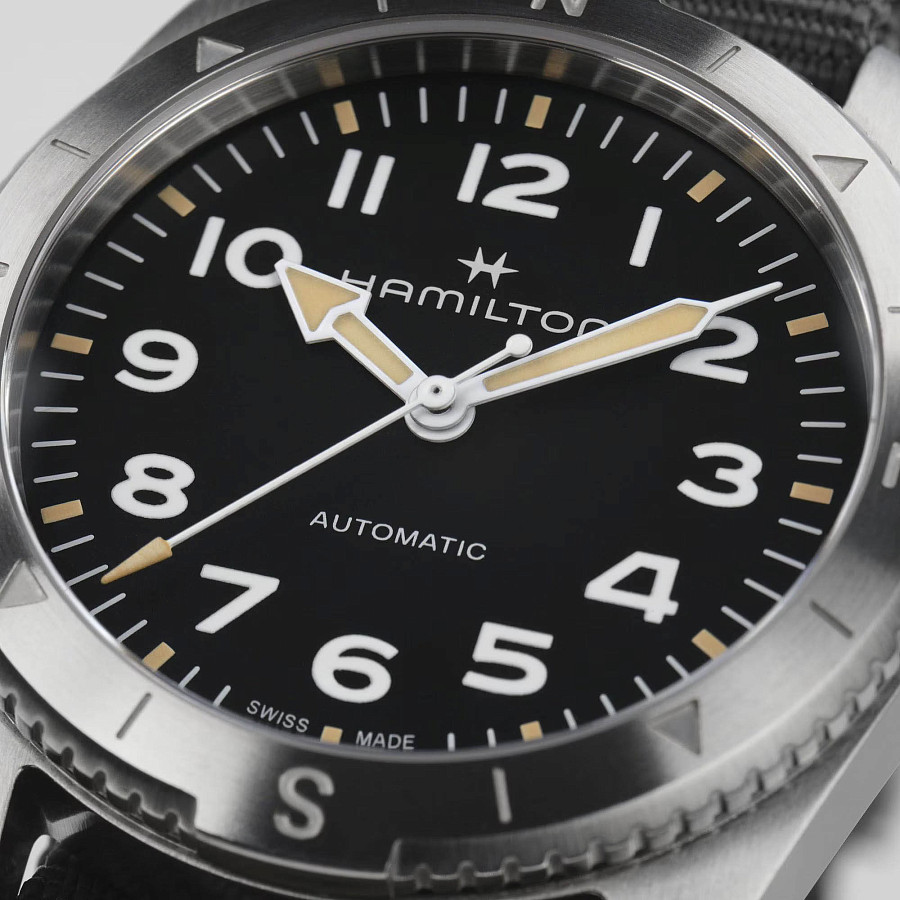 Часы Hamilton Khaki Field Expedition Auto H70225930 — механические, сталь