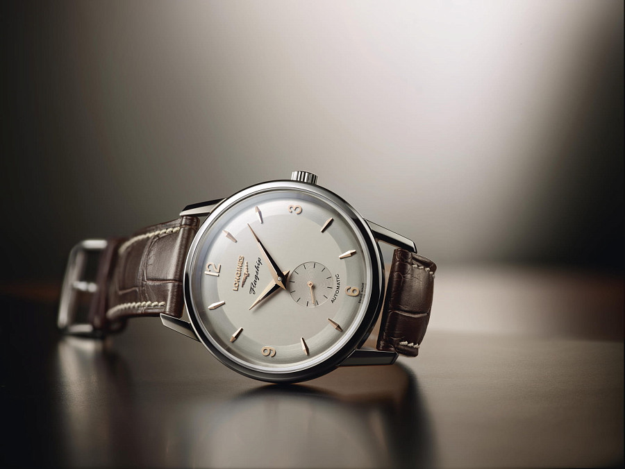 Часы Longines Heritage L4.795.4.78.2 — серебристый, металл сталь