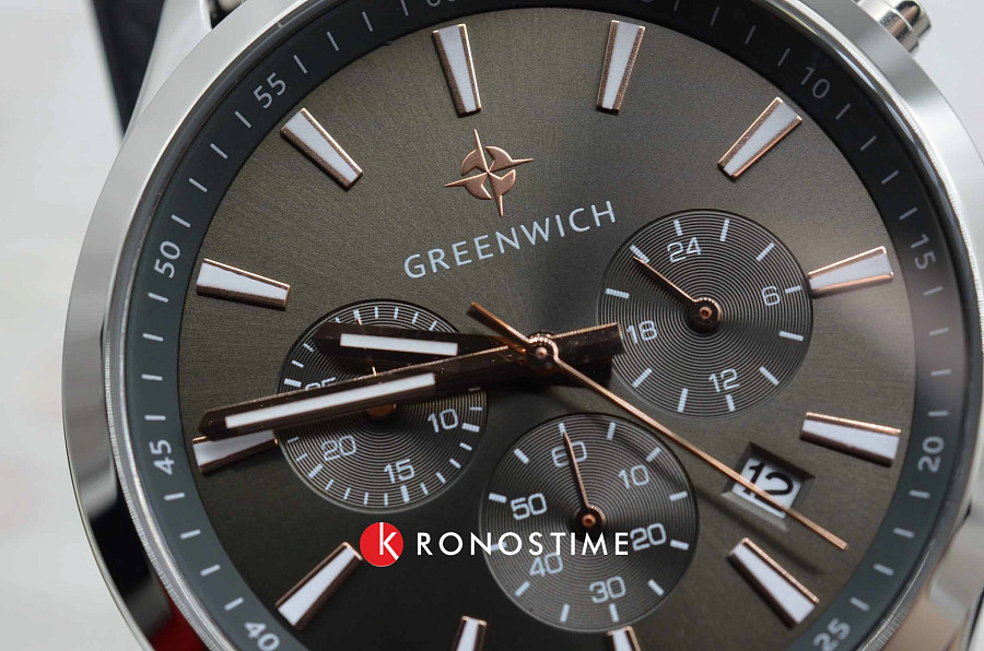 Часы Greenwich Skipper GW 043.19.34 — нержавеющая сталь, мужские