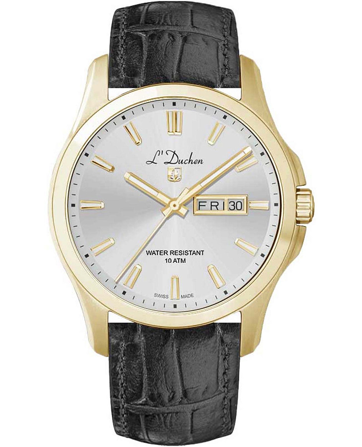 Часы L'Duchen Dynamique D 261.21.33 — мужские, серебристый