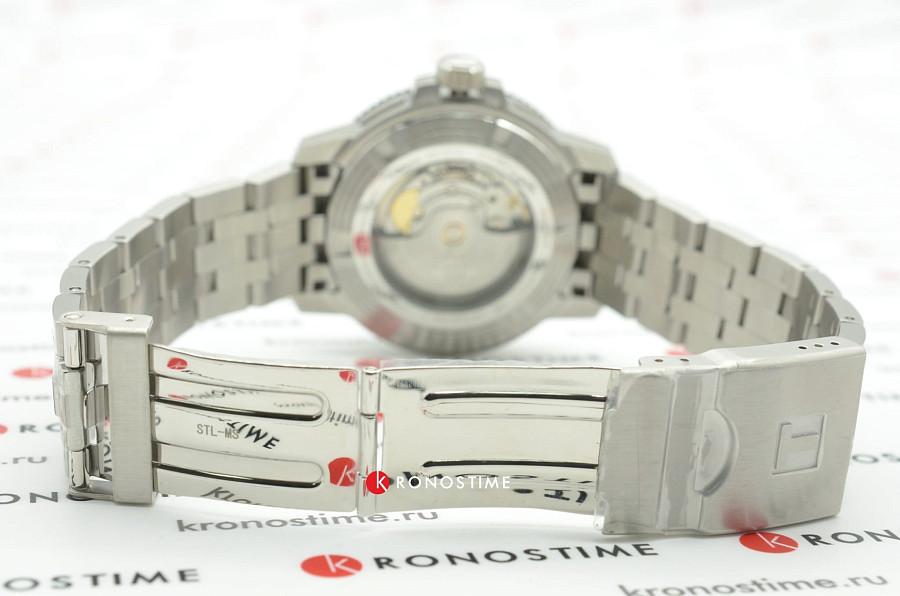 Часы Tissot Seastar 1000 Powermatic 80 T120.407.11.041.00 — синий, металл сталь керамика