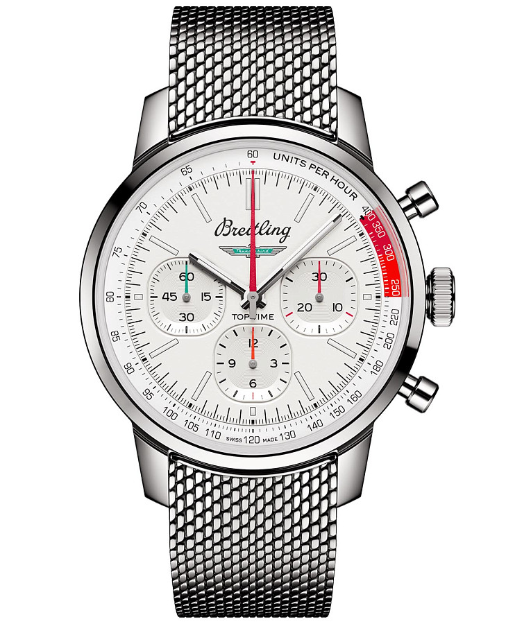Часы Breitling Top Time B01 Ford Thunderbird AB01766A1A1A1 — мужские, белый