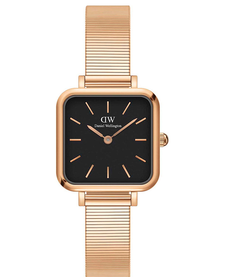 Часы Daniel Wellington Quadro Studio DW00100518 — женские, черный