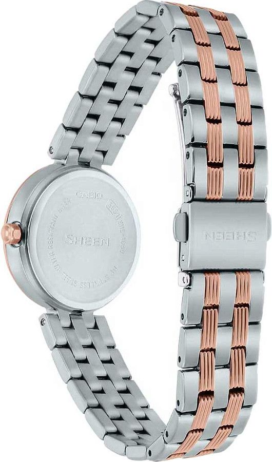 Часы Casio Sheen SHE-4060SG-7AUDF — кварцевые, металл сталь