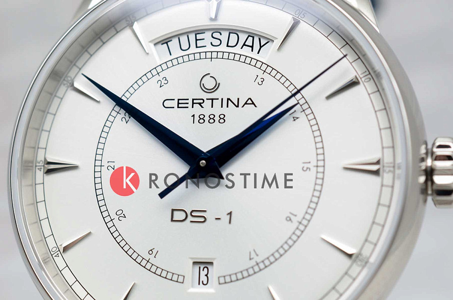 Часы Certina DS-1 Day-Date C029.430.16.011.00 — кожаный, мужские