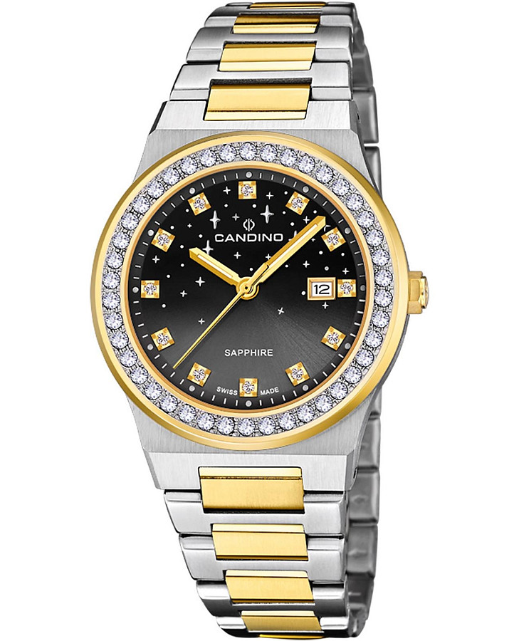 Часы Candino Lady Elegance Sparkling Date C4750/4 — женские