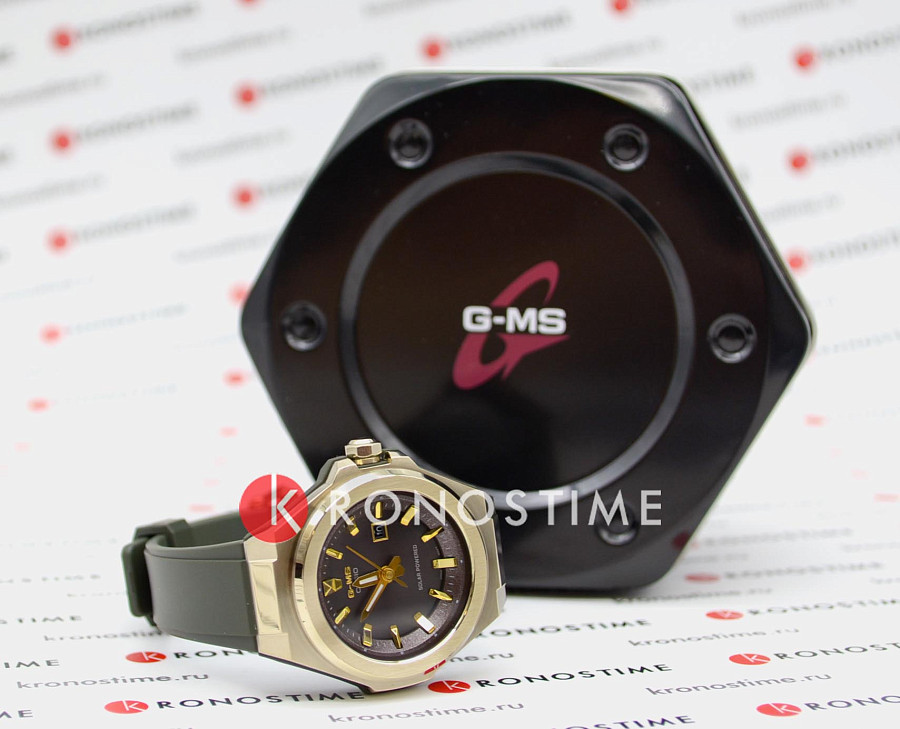 Часы Casio Baby-G MSG-S500G-3A — черный, металл сталь