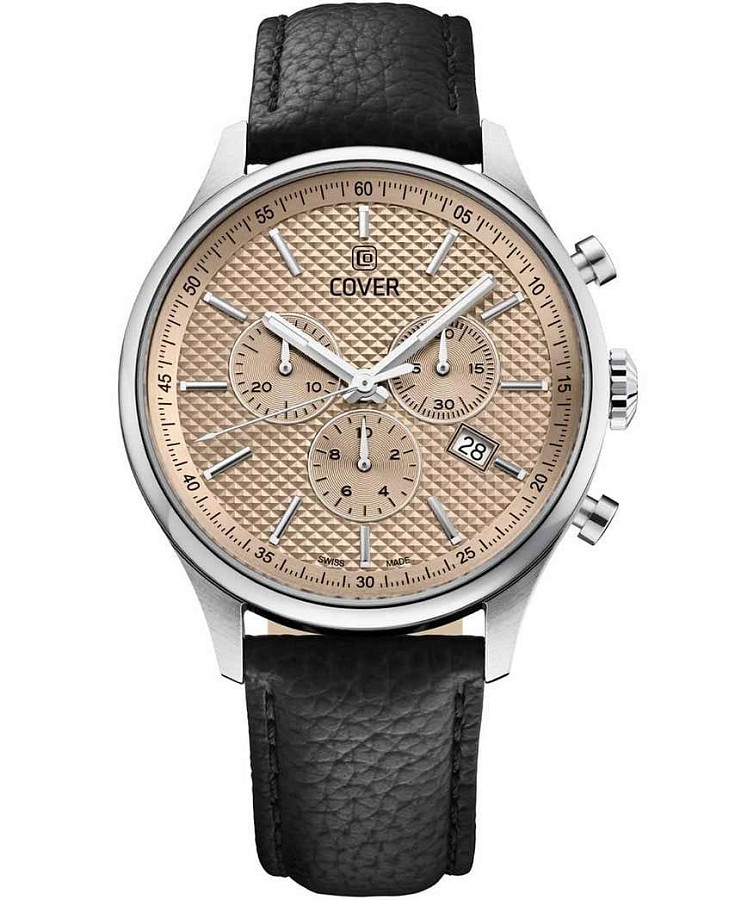 Часы Cover Chapman Chrono II CO220.08 — мужские, шампань