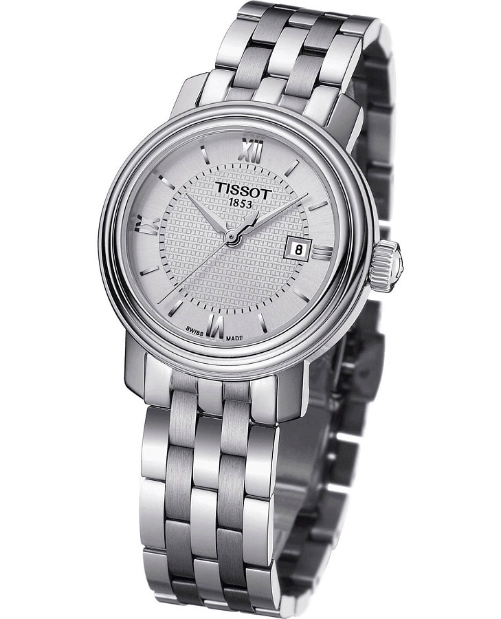 Часы Tissot Bridgeport Lady T097.010.11.038.00 — сталь металл, Швейцария