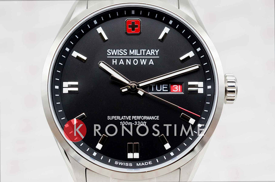 Часы Swiss Military Hanowa Maxed SMWGH0001601 — металл сталь, Швейцария