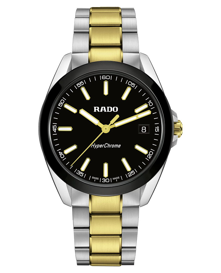 Часы Rado Hyperchrome R32280153 — мужские, черный