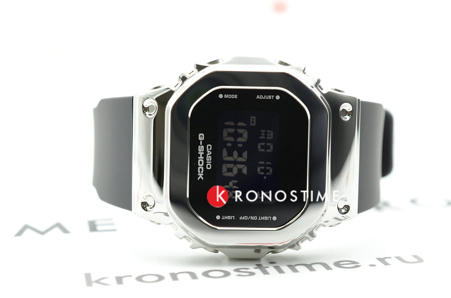 Часы Casio G-Shock GM-S5600-1DR (GM-S5600-1) — сталь металл пластик, женские, Япония