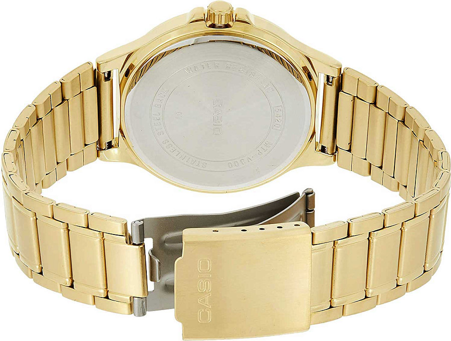 Часы Casio Collection MTP-V300G-9AUDF (MTP-V300G-9A) — кварцевые, металл сталь