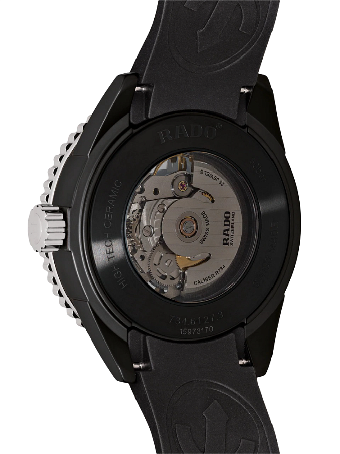 Часы Rado Captain Cook High-Tech Ceramic R32127156 — механические, керамика