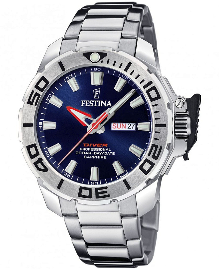 Часы Festina The Originals F20665/1 — мужские, синий