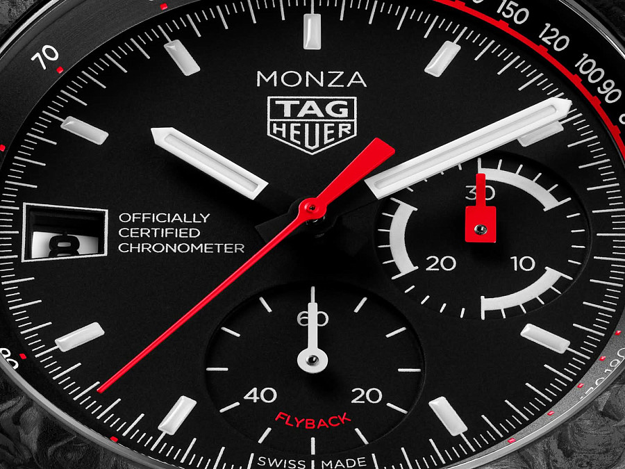 Часы TAG Heuer Monza Flyback Chronograph CR5092.FC8372 — Швейцария, механические