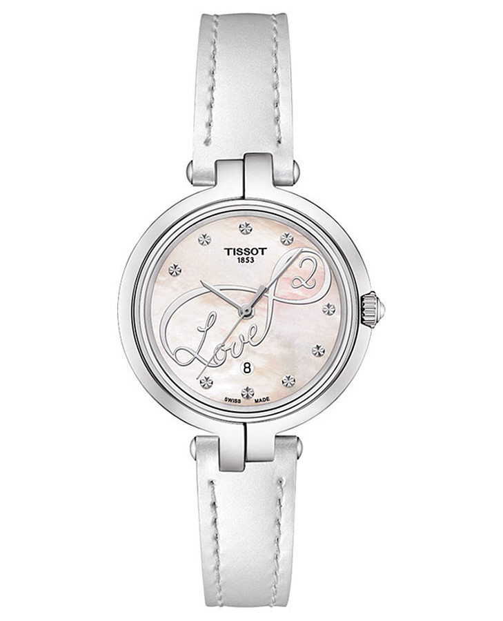 Часы Tissot Flamingo T094.210.16.111.01 — женские, перламутровый