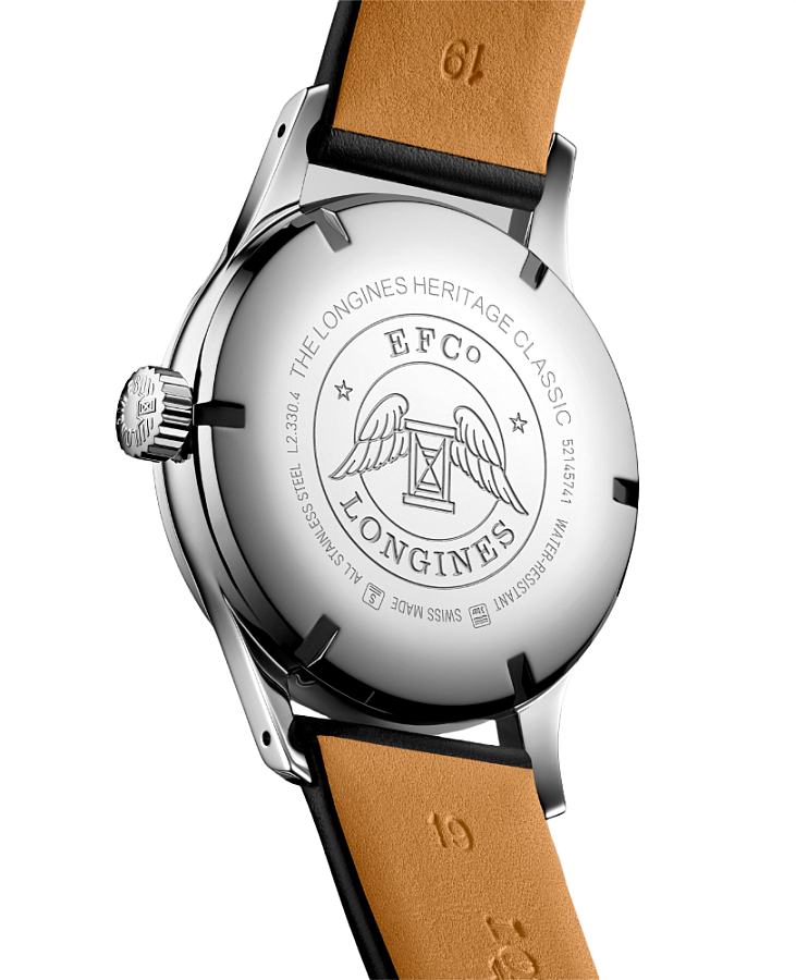 Часы Longines Heritage Classic L2.330.4.93.0 — механические, металл сталь