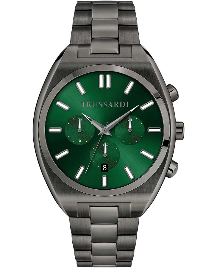 Часы Trussardi Metropolitan R2453159001 — мужские, зеленый
