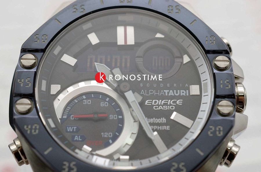 Часы Casio Edifice ECB-10AT-1A — полимер, мужские