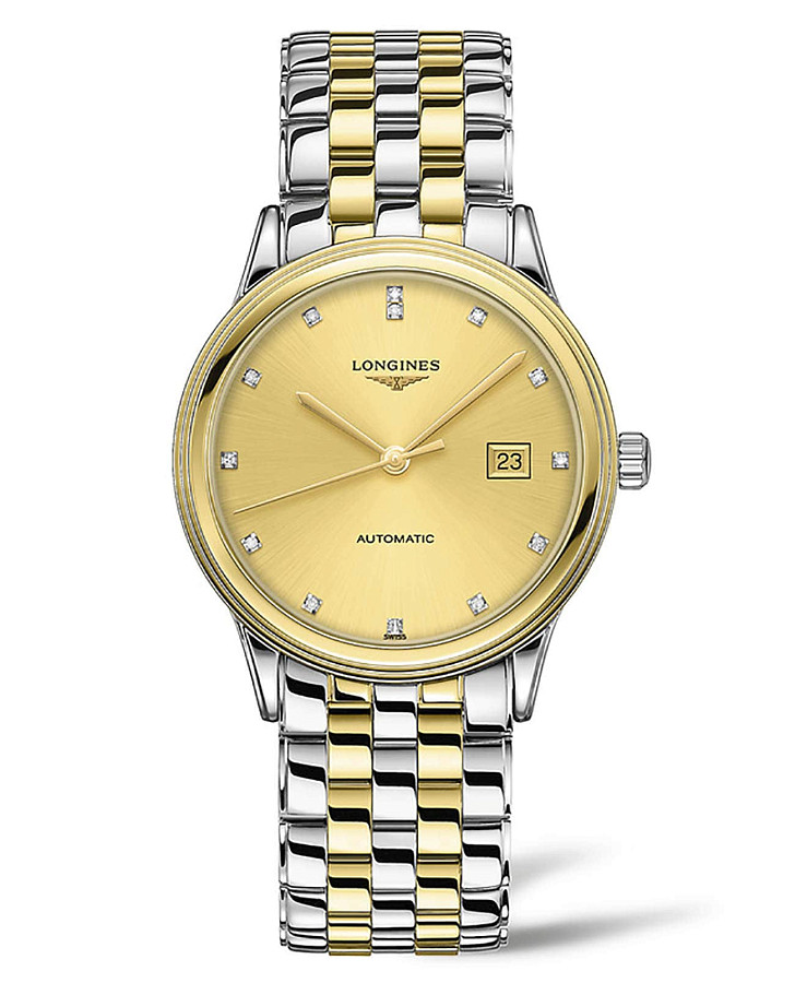 Часы Longines Flagship L4.984.3.37.7 — мужские, золотой