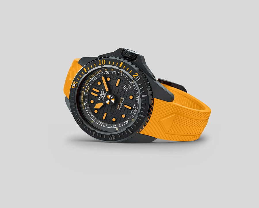 Часы Aviator Xpro Dive 200 V.1.43.5.368.0 — механические, металл сталь