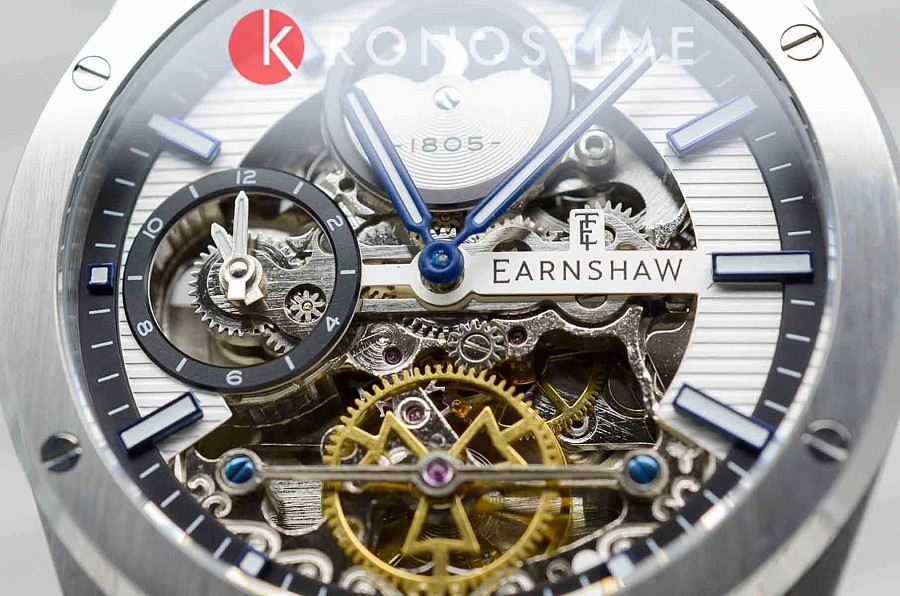 Часы Earnshaw Drake ES-8291-01 — каучук, мужские