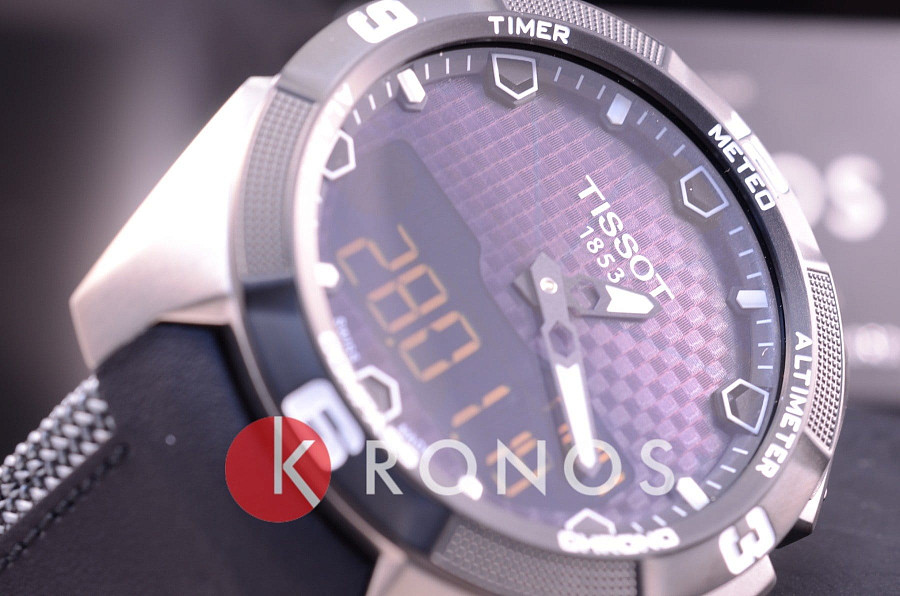 Часы Tissot T-Touch Expert Solar T091.420.46.051.01 — мужские, кожаный