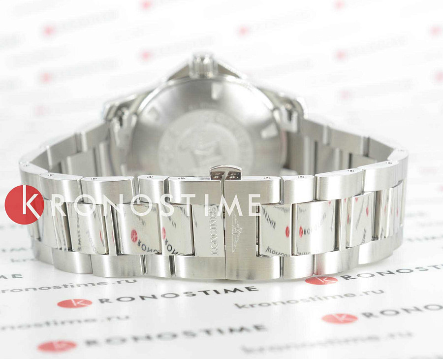 Часы Longines Conquest L3.759.4.58.6 — нержавеющая сталь, мужские