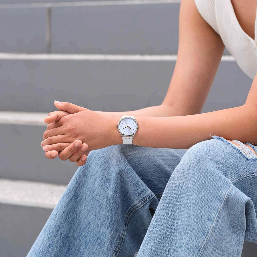 Часы Swatch Skin Irony SYXS141 — металл сталь, Швейцария