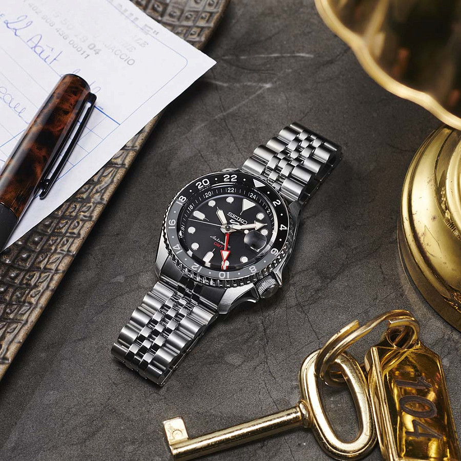 Часы Seiko 5 Sports SSK001K1 — механические, Япония, мужские