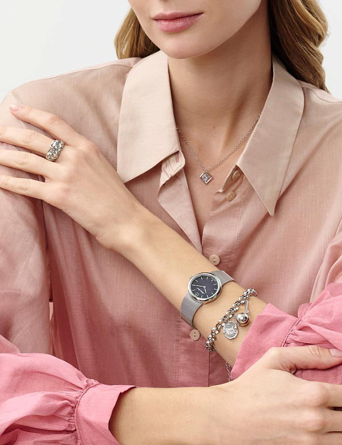 Часы Mathey-Tissot Milly D403AN — кварцевые, металл сталь