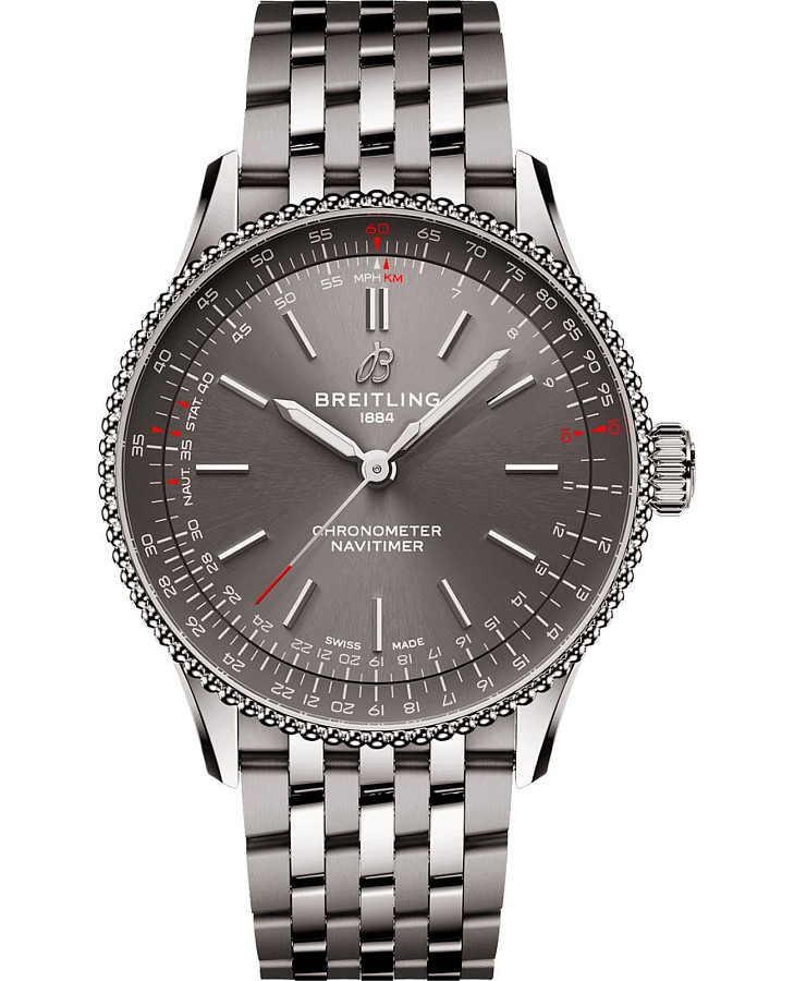 Часы Breitling Navitimer Automatic 36 A17327381B1A1 — женские, серый
