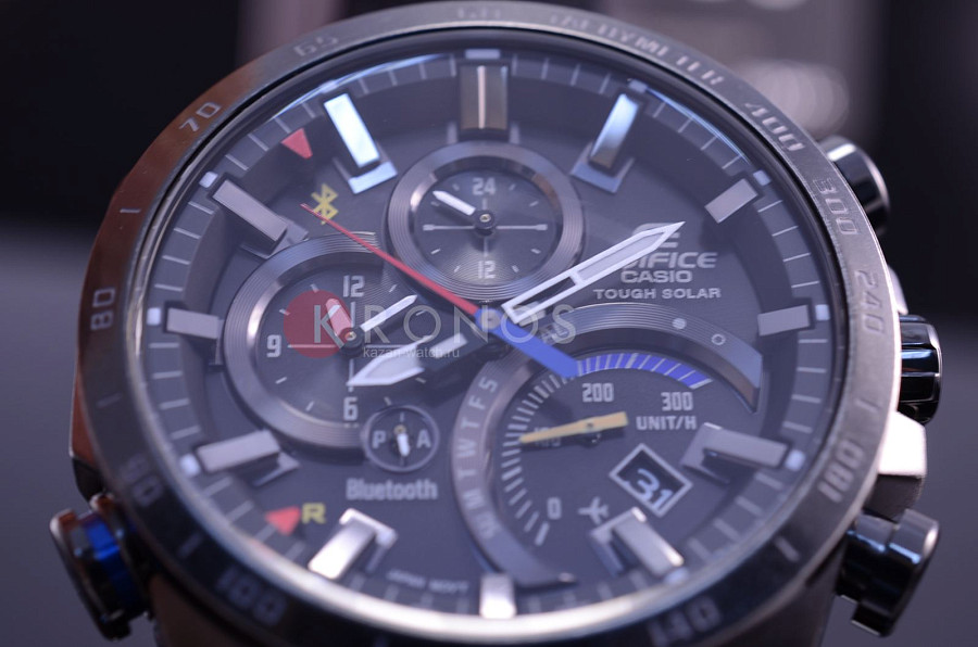 Часы Casio Edifice EQB-501TRC-1A — кварцевые, Япония, мужские
