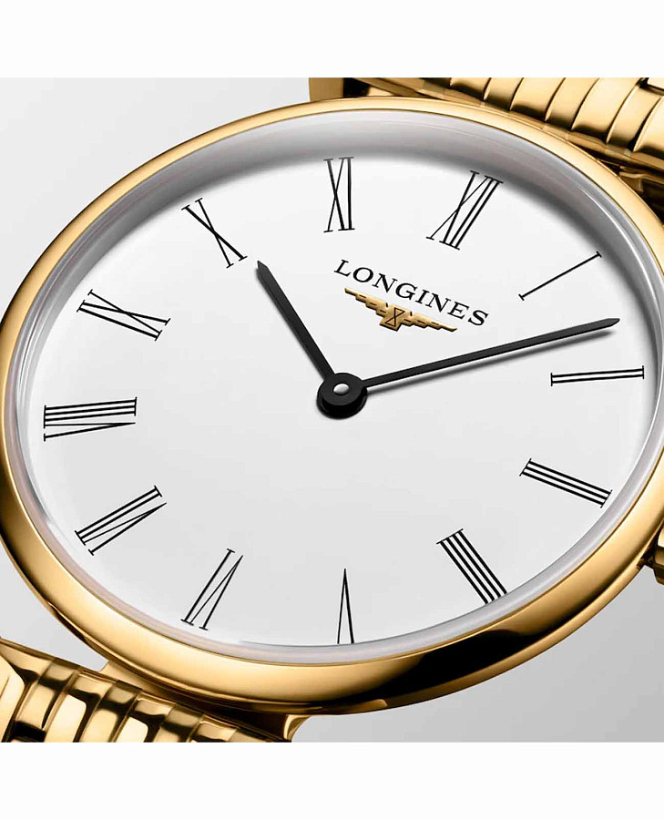 Часы La Grande Classique de Longines L4.209.2.11.8 — женские, нержавеющая сталь с pvd-покрытием