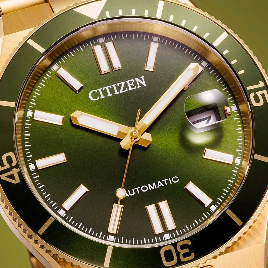 Часы Citizen Tsuyosa NJ0232-53X — мужские, золотистый