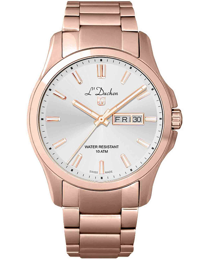 Часы L'Duchen Dynamique D 261.40.33 — мужские, серебристый