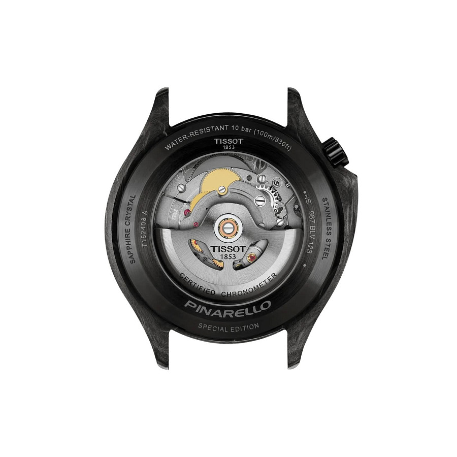 Часы Tissot Pinarello T162.408.97.061.00 — мужские, черный