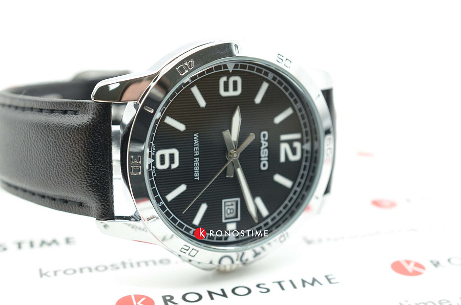 Часы Casio Collection MTP-V004L-1BUDF (MTP-V004L-1B) — кварцевые, сталь металл