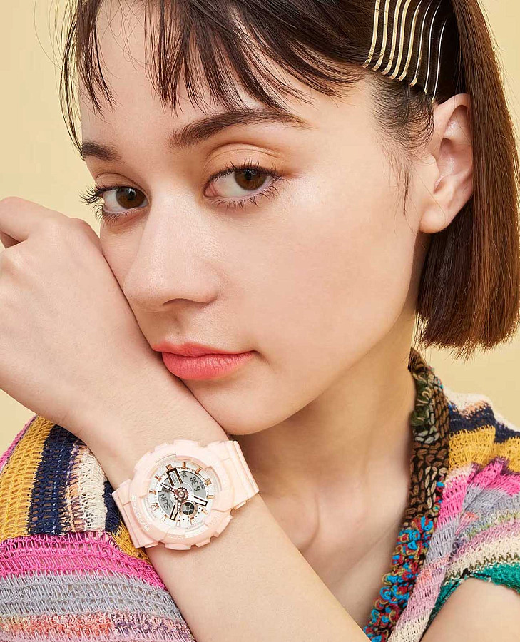 Часы Casio Baby-G BA-110XRG-4ADR — Япония, кварцевые