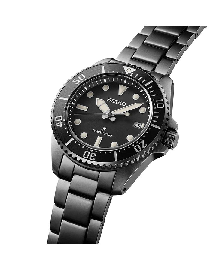 Часы Seiko Prospex Sea SNE599P1 — черный, металл сталь