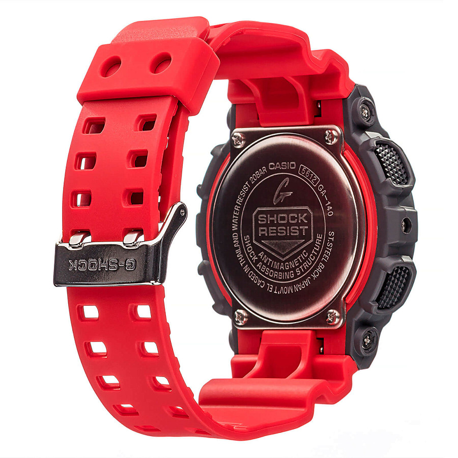 Часы Casio G-Shock GA-140-4A — электронные, Япония, мужские